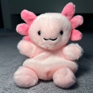 Palm Pals Pink Axolotl Plush